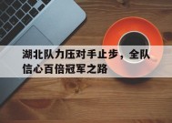米乐体育官网-湖北队力压对手止步，全队信心百倍冠军之路的简单介绍