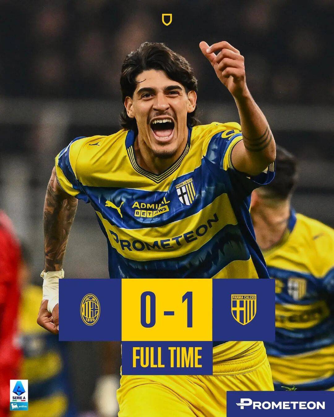 包含帕尔马客场不敌卡利亚里，德比战告负的词条